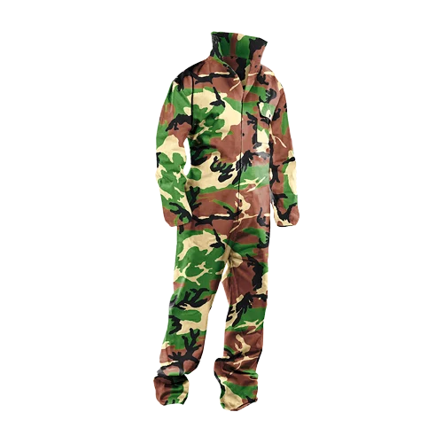 Mono camuflajeado para paintball